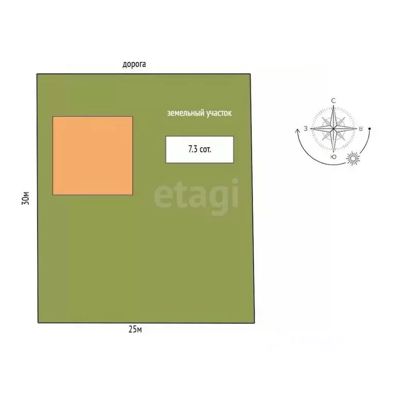 Дом в Тамбовская область, Тамбов Западная ул., 49 (192 м) - Фото 2