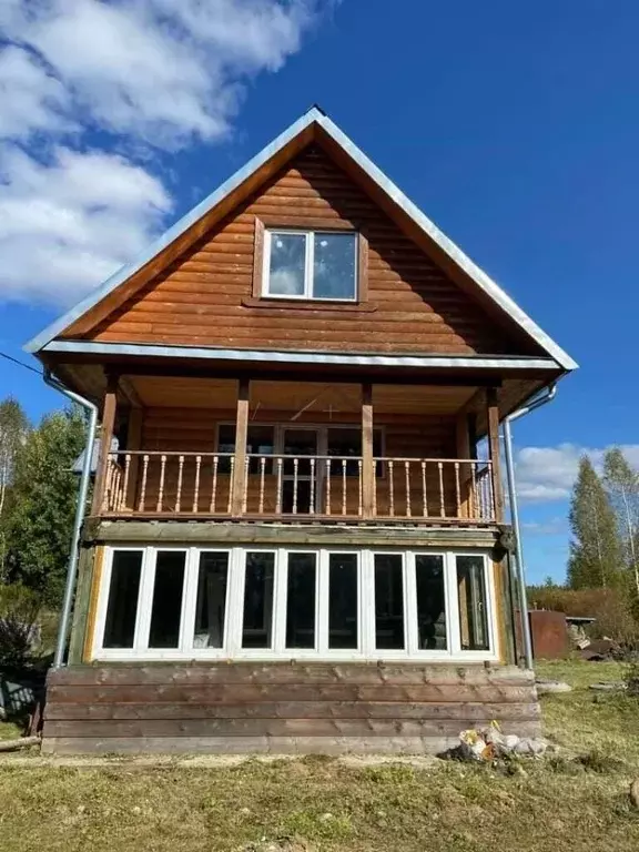 Дом в Новгородская область, Маловишерский район, Большевишерское ... - Фото 1