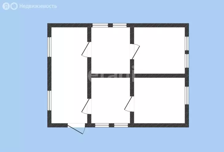 Дом в село Первомайское, Совхозная улица (103 м) - Фото 1