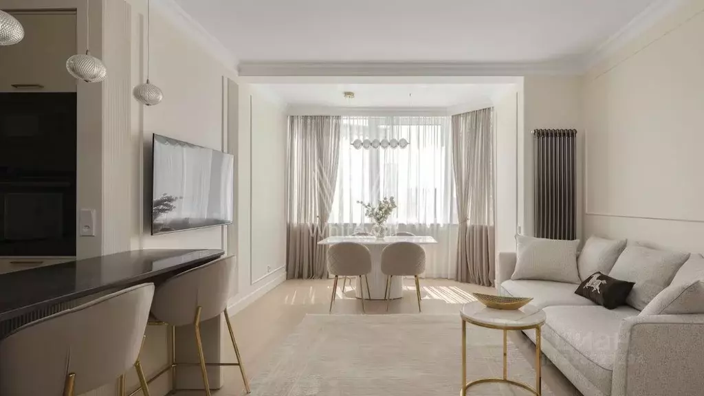 3-к кв. Москва Мосфильмовская ул., 88к2с5 (76.0 м) - Фото 1