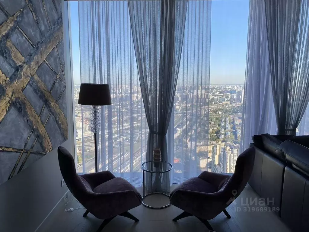 2-к кв. Москва 1-й Красногвардейский проезд, 22с2 (85.0 м) - Фото 1