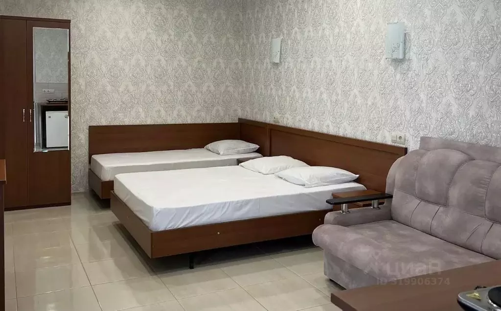 Комната Краснодарский край, Анапа ул. Кати Соловьяновой, 85 (28.0 м) - Фото 1