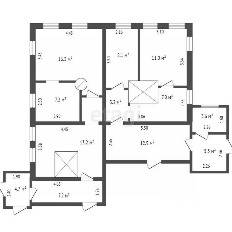 Дом в Вологодская область, Вологда ул. Александра Клубова, 73 (68 м) - Фото 1