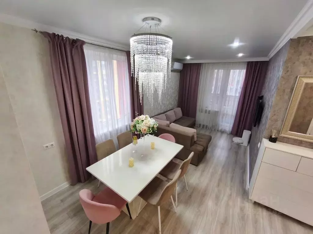 1-к кв. Татарстан, Казань ул. Аметьевская магистраль, 16к4 (63.0 м) - Фото 2