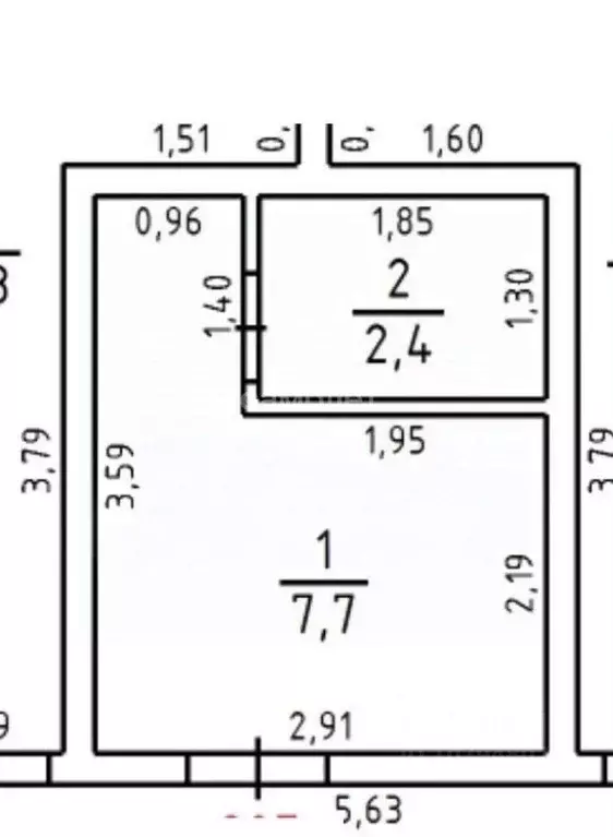 Студия Москва Варшавское ш., 125С1 (16.0 м) - Фото 2