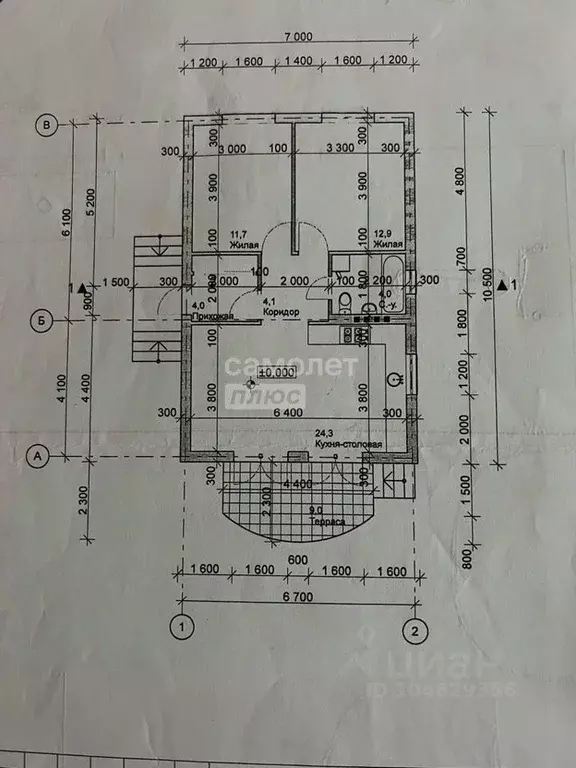 Дом в Краснодарский край, Анапа муниципальный округ, с. Супсех ул. ... - Фото 2