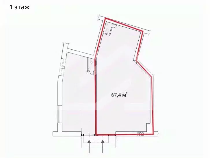 Помещение свободного назначения в Москва Никольская ул., 25 (67 м) - Фото 2