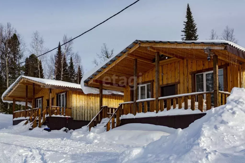 Дом в Кемеровская область, Таштагольский район, Шерегешское городское ... - Фото 1