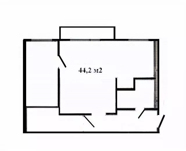 2-к кв. Челябинская область, Челябинск Телевизионная ул., 1 (44.2 м) - Фото 1