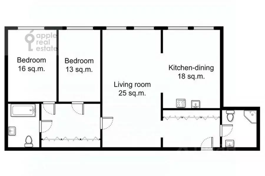 3-к кв. Москва Милютинский пер., 3 (103.0 м) - Фото 2