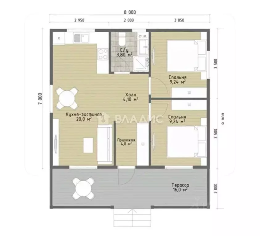Дом в Московская область, Раменский муниципальный округ, Радужный дп, ... - Фото 2