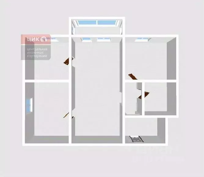 2-к кв. Рязанская область, Рязань ул. Фирсова, 4к1 (42.3 м) - Фото 1