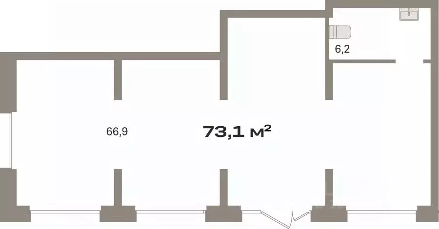 Помещение свободного назначения в Свердловская область, Екатеринбург ... - Фото 1