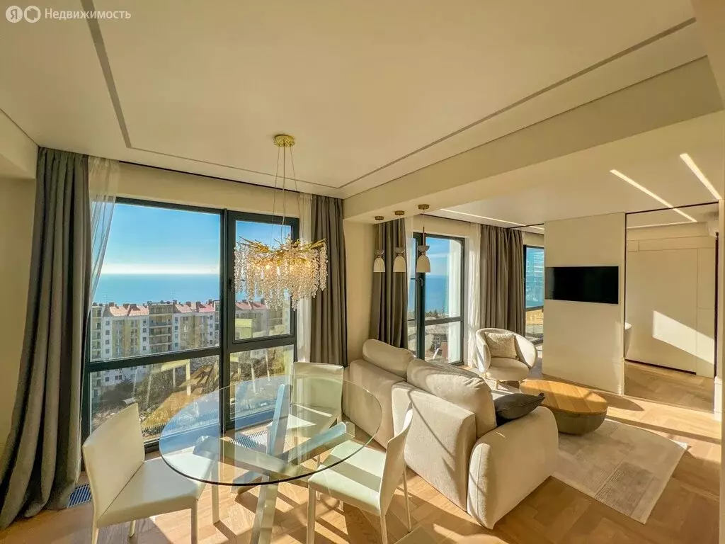 3-комнатная квартира: Сочи, Курортный проспект, 96Г (58 м) - Фото 1