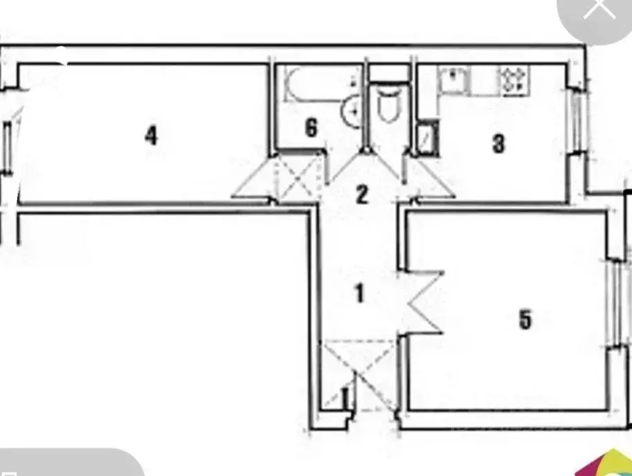 2-к кв. Москва ул. Знаменские Садки, 9К1 (52.0 м) - Фото 0