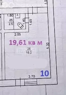Квартира-студия: Саки, Морская улица, 20 (19.61 м) - Фото 1