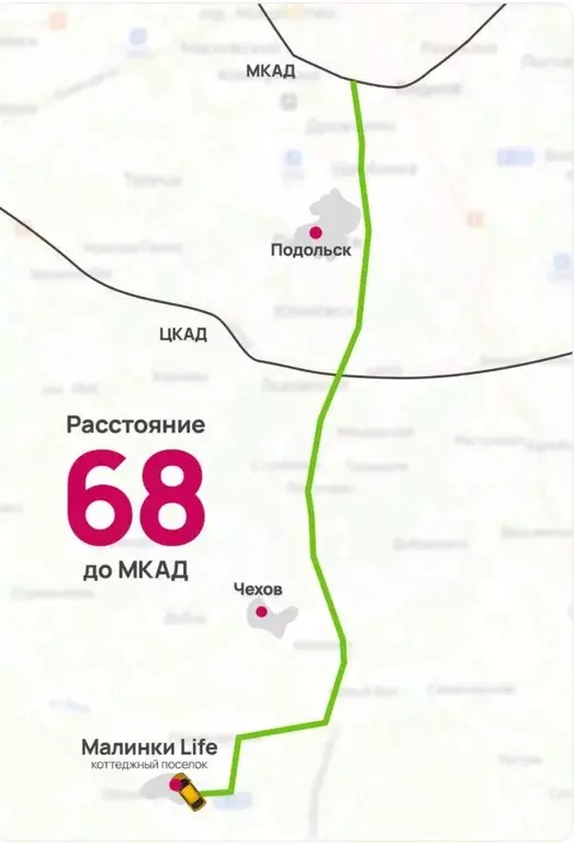 Участок в Московская область, Серпухов городской округ, Малинки Лайф ... - Фото 2