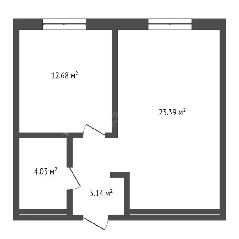 1-комнатная квартира: Тюмень, Ставропольская улица, 160/1 (45.5 м) - Фото 0