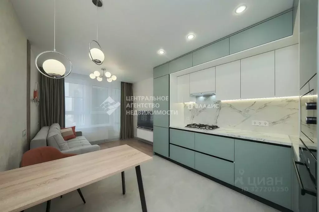 1-к кв. Рязанская область, Рязань ул. Александра Полина, 3 (48.3 м) - Фото 1