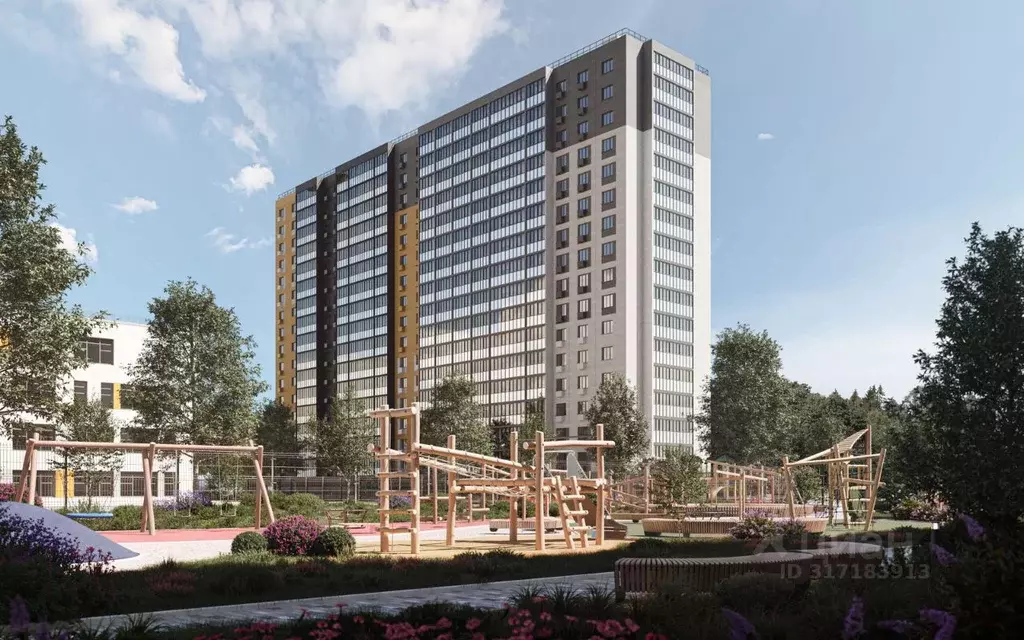 1-к кв. Новосибирская область, Новосибирск Бронная ул., 22/1 (40.6 м) - Фото 1