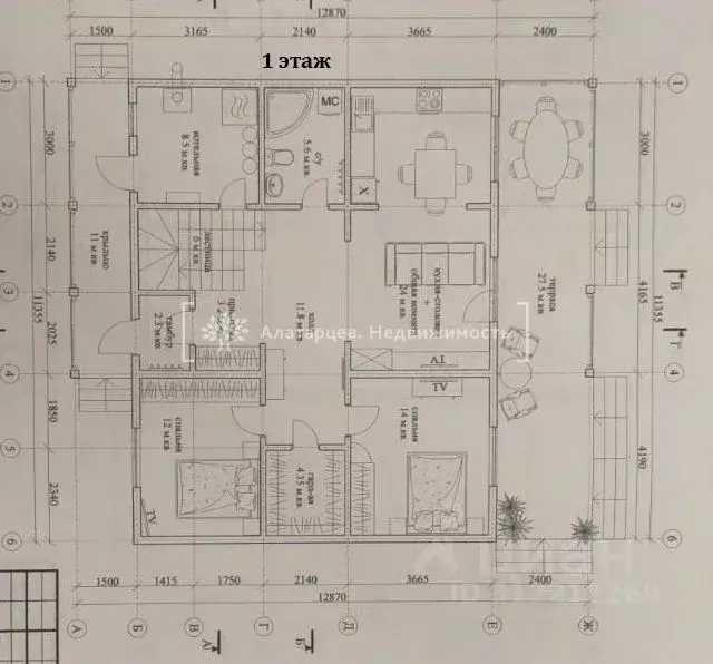 Дом в Томская область, Томский район, д. Казанка, Елизавета садовое ... - Фото 2