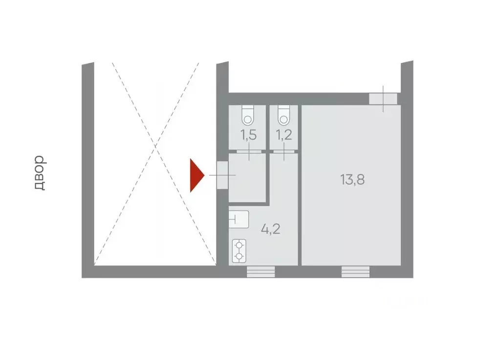 Офис в Санкт-Петербург Малая Морская ул., 19 (22 м) - Фото 1