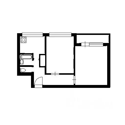 2-к кв. Санкт-Петербург Наличная ул., 40К1 (45.8 м) - Фото 2