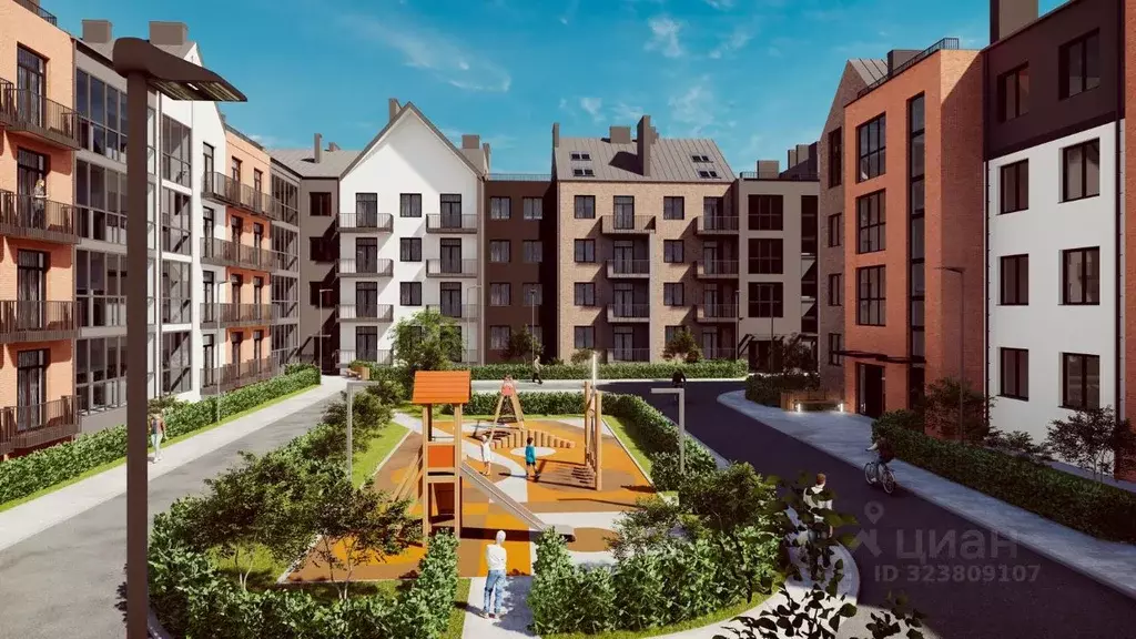 2-к кв. Калининградская область, Гурьевский муниципальный округ, пос. ... - Фото 2