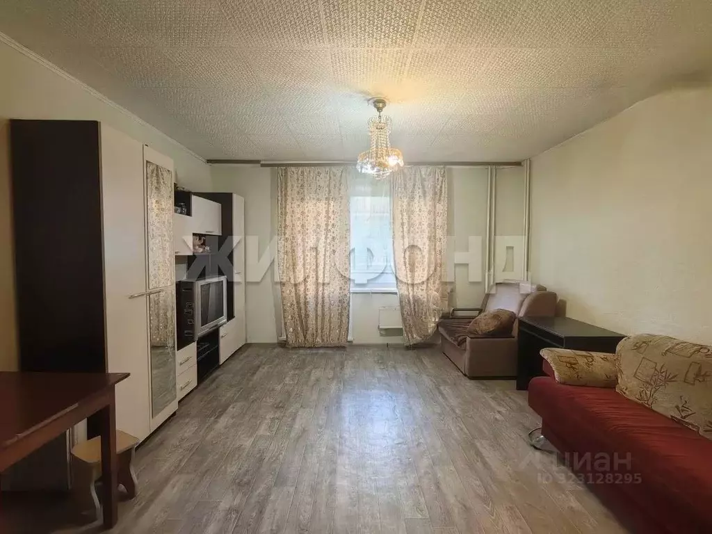 1-к кв. Новосибирская область, Новосибирск Выборная ул., 117/1 (37.3 ... - Фото 1