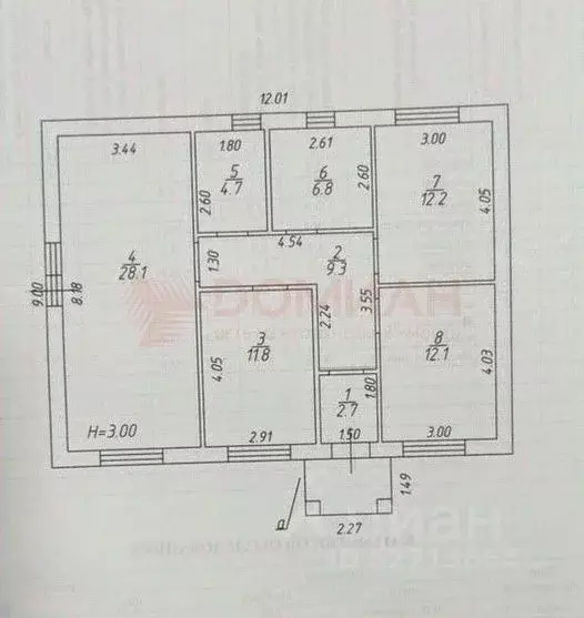 Дом в Ростовская область, Мясниковский район, Краснокрымское с/пос, ... - Фото 2