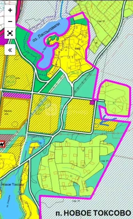 Участок в Ленинградская область, Всеволожский район, Токсовское ... - Фото 1