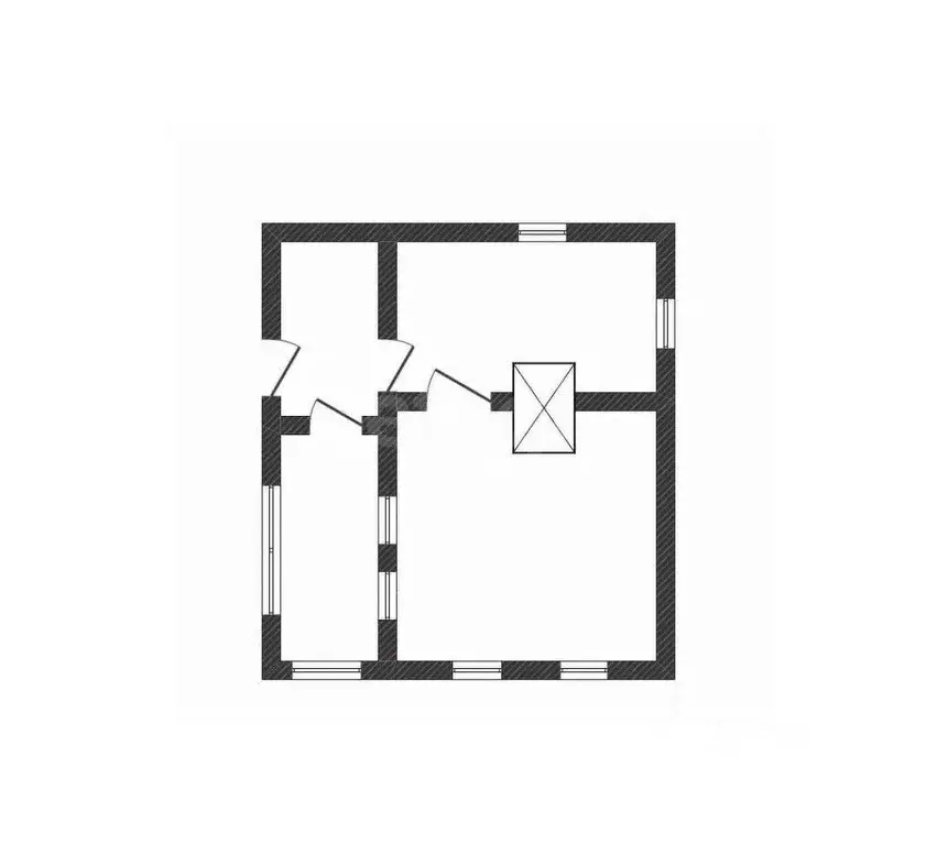 Дом в Белгородская область, Вейделевка рп ул. Пролетарская, 49 (39 м) - Фото 2