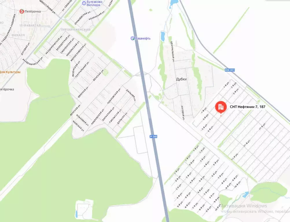 Участок в Булгаковский сельсовет, СНТ Нефтяник-7, 4-я улица (10.2 м) - Фото 2
