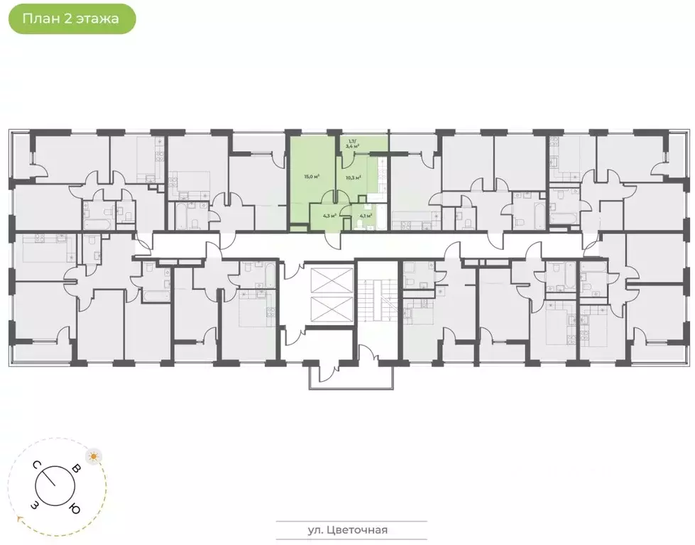 1-к кв. Тверская область, Тверь Соминка мкр,  (35.4 м) - Фото 1