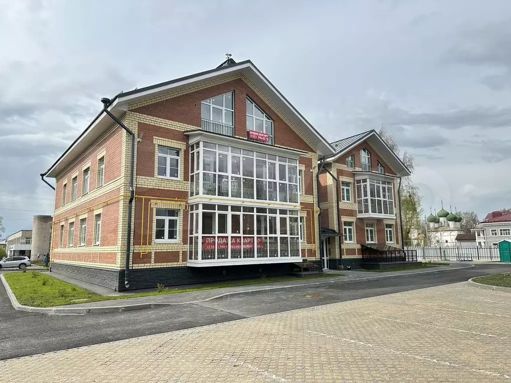 1-к. квартира, 47,7 м, 1/3 эт. - Фото 1