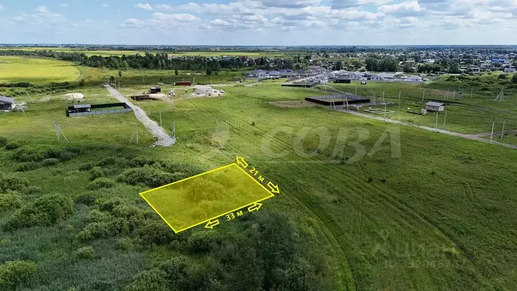 Участок в Тюменская область, Тюмень  (6.93 сот.) - Фото 1