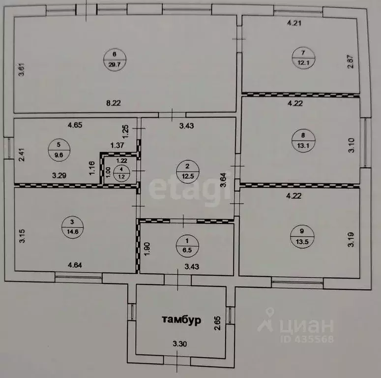 Дом в Белгородская область, Новый Оскол ул. Барбарисовая, 24 (120 м) - Фото 2