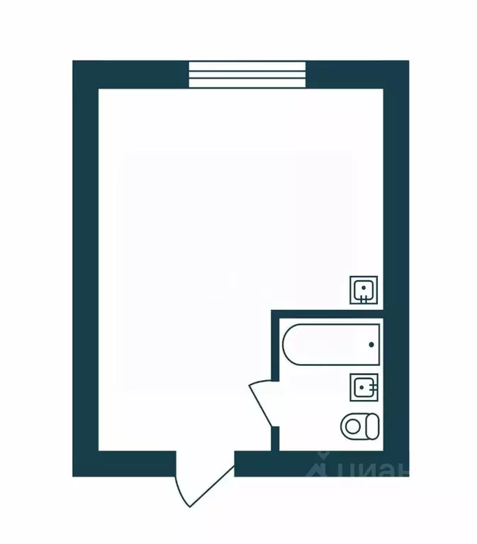 Студия Новосибирская область, Новосибирск Северный мкр, ул. ... - Фото 2