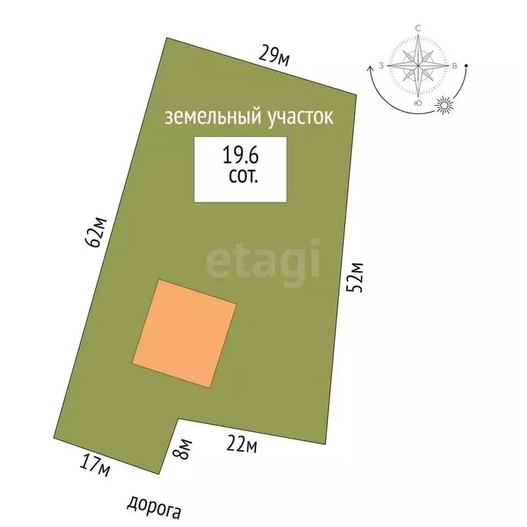 Дом в Вагайский район, деревня Журавлёва (200 м) - Фото 0