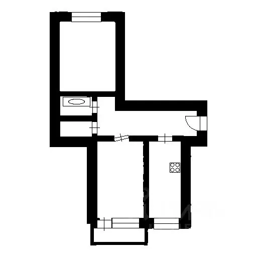 2-к кв. Свердловская область, Невьянск ул. Профсоюзов, 13 (43.2 м) - Фото 2