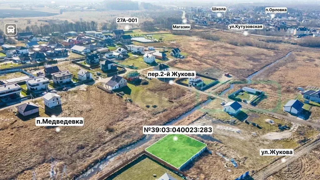 Участок в Калининградская область, Гурьевский муниципальный округ, ... - Фото 2