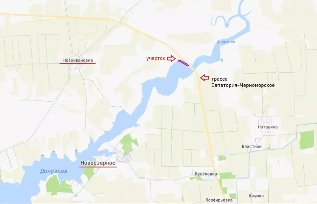 Участок в Крым, Черноморский район, Новоивановское с/пос  (6.9 сот.) - Фото 2