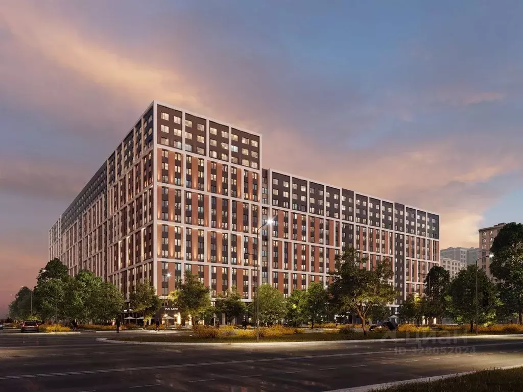 Студия Санкт-Петербург ул. Архивная, 3к1 (18.0 м) - Фото 2