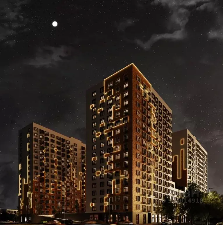 1-к кв. Красноярский край, Красноярск Тихие Зори мкр, Премьер Парк ... - Фото 2