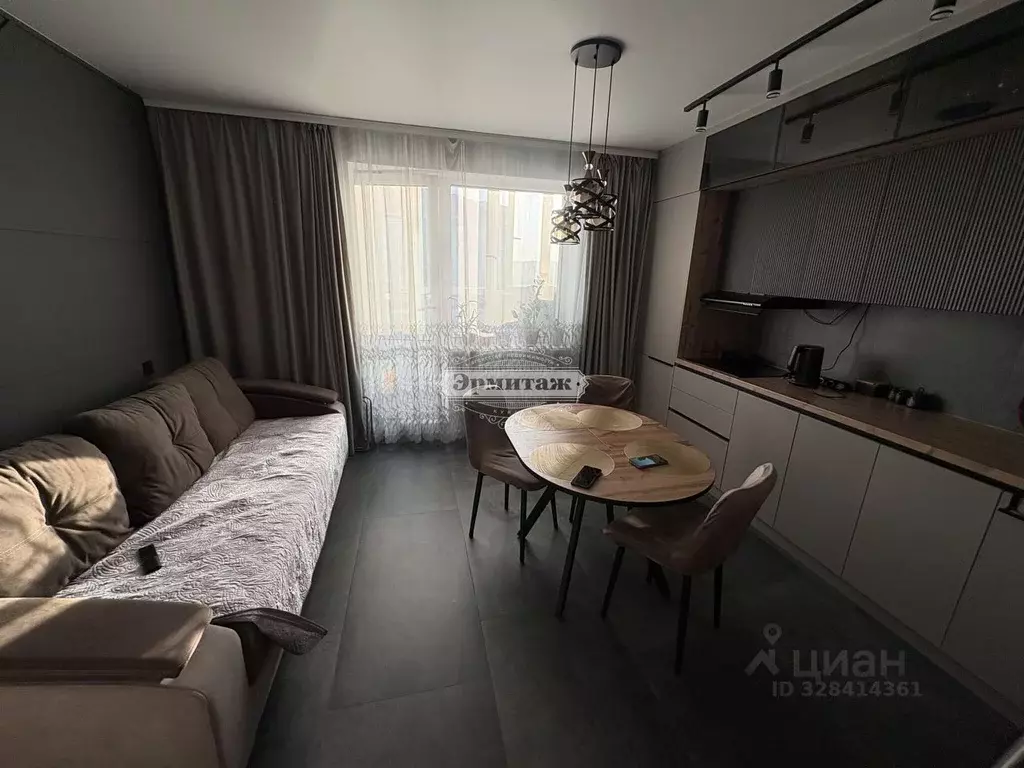 1-к кв. Курганская область, Курган Заозерный жилрайон, 12-й мкр, 26 ... - Фото 1