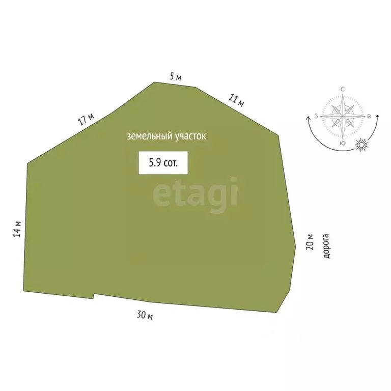 Участок в Ростовская область, Ростов-на-Дону, Нахичевань ул. 1-я Левая ... - Фото 2