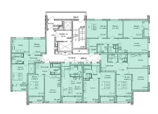 Студия Нижегородская область, Нижний Новгород Кузнечиха Город жилой ... - Фото 1