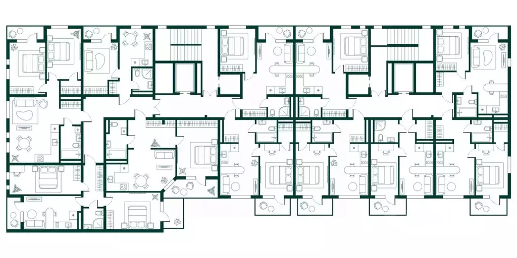 1-к кв. Дагестан, Дербент Новая История жилой комплекс (44.01 м) - Фото 2