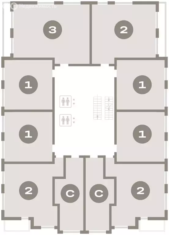 3-комнатная квартира: Санкт-Петербург, Василеостровский район, ЖК ... - Фото 2