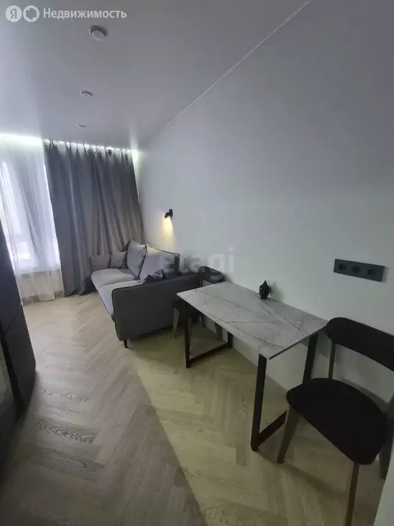 Квартира-студия: Тюмень, Полевая улица, 117к4 (26 м) - Фото 1